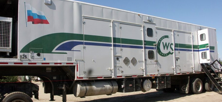 Mobile Data and Fracturing Vans